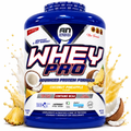 Whey Pro Piña colada. Imagen de referencia del envase de 2 kg; producto vendido de 1 kg.